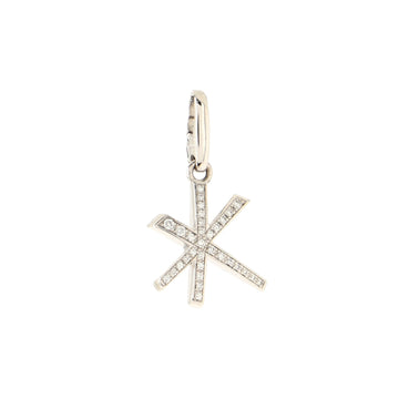 Cartier Star Pendant Pendant & Charms 18K White Gold and Diamonds