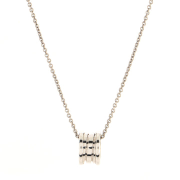 Bvlgari B.Zero1 Pendant Necklace 18K White Gold