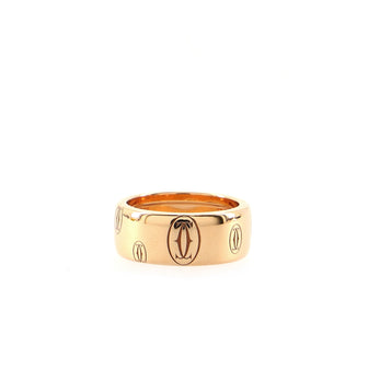 Cartier Logo de Cartier Band Ring 18K Rose Gold