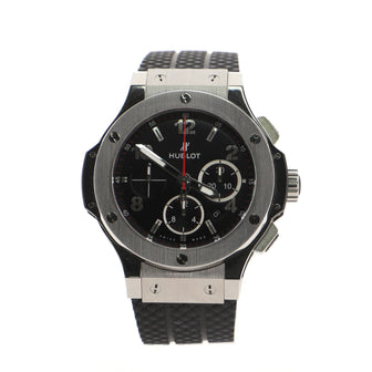 Big Bang Chronograph Automatic Watch Stainless Steel and Rubber 44