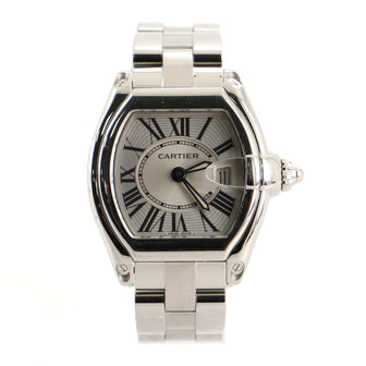 Cartier Roadster Quartz Watch Stainless Steel 30