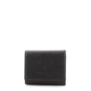 Chanel Trifold CC Wallet Caviar Compact
