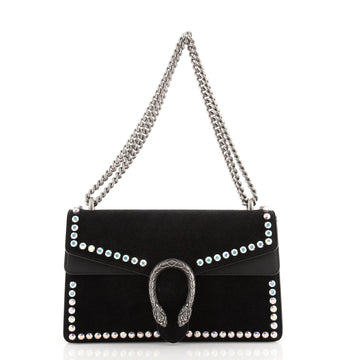 Gucci Dionysus Bag Crystal Embellished Suede Small