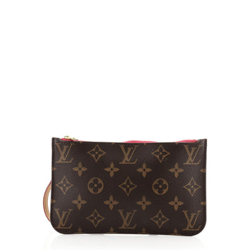 Louis Vuitton Neverfull Pochette Monogram Canvas Small