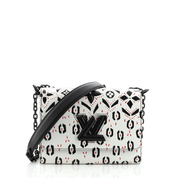 Louis Vuitton Twist Handbag Limited Edition Graphic Leather MM