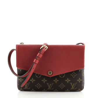 Louis Vuitton Twice Handbag Monogram Canvas