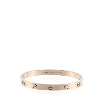 Cartier Love Bracelet 18K White Gold