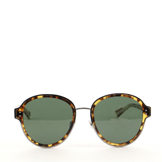 Christian Dior Celestial Round Sunglasses Tortoise Acetate and Metal