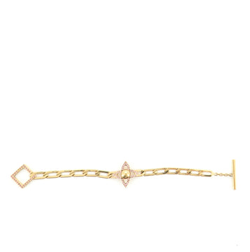 Louis Vuitton Flower Power Bracelet Metal with Crystal