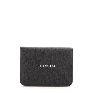Balenciaga Logo Cash Wallet Leather Medium