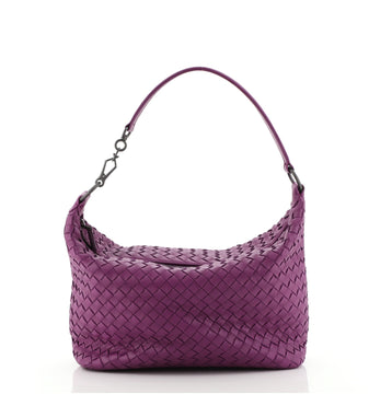 Bottega Veneta Zip Hobo Intrecciato Nappa Small