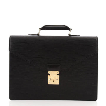 Louis Vuitton Serviette Conseiller Briefcase Epi Leather