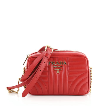 Prada Camera Bag Diagramme Quilted Leather Mini