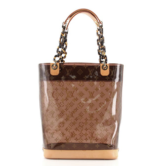 Louis Vuitton Sac Ambre Handbag Monogram Vinyl MM