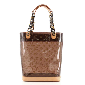 Louis Vuitton Sac Ambre Handbag Monogram Vinyl MM