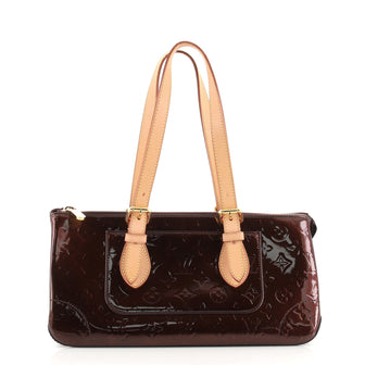 Louis Vuitton Rosewood Avenue Handbag Monogram Vernis