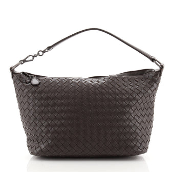Bottega Veneta Zip Hobo Intrecciato Nappa Small