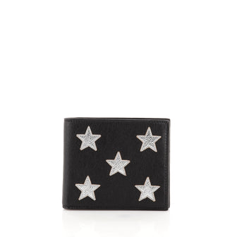 Saint Laurent Stars Bifold Wallet Leather