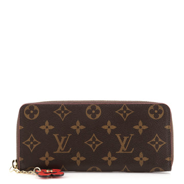 Louis Vuitton Clemence Wallet Limited Edition Blooming Flowers Monogram Canvas