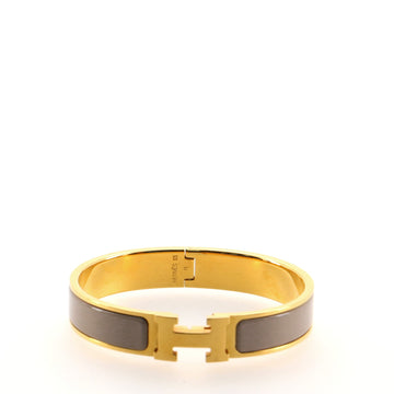 Hermes Clic H Bracelet Enamel Narrow