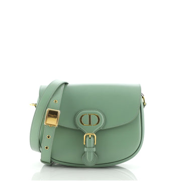 Christian Dior Bobby Flap Bag Leather Medium