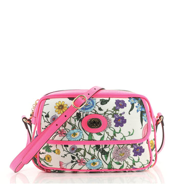 Gucci Shoulder Bag Flora Canvas Small