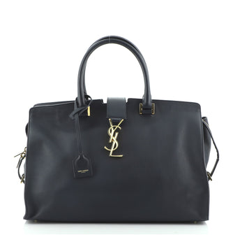 Saint Laurent Monogram Cabas Leather Medium