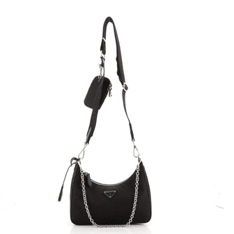 Prada Re-Edition 2005 Shoulder Bag Tessuto Small