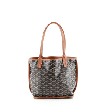 Goyard Anjou Reversible Tote Coated Canvas Mini