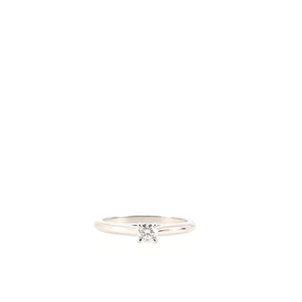 Cartier Solitaire 1895 Ring Platinum with RBC Diamond E/VS2 0.18CT