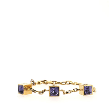 Louis Vuitton Gamble Bracelet Metal with Crystal