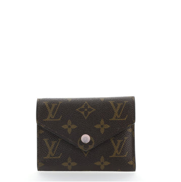Louis Vuitton Compact Victorine Wallet Monogram Canvas