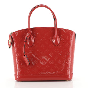 Louis Vuitton Lockit Handbag Monogram Vernis PM