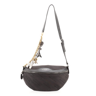 Balenciaga Souvenir Belt Bag Jacquard With Leather XS