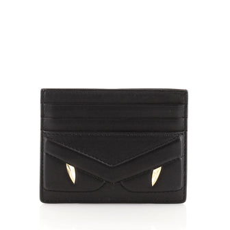 Fendi Monster Card Holder Leather
