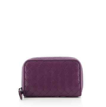 Bottega Veneta Zip Coin Purse Intrecciato Nappa