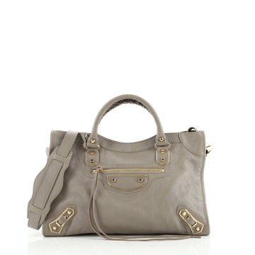 Balenciaga City Classic Metallic Edge Bag Leather Medium