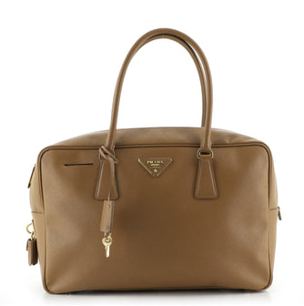 Prada Bauletto Bag Saffiano Leather Medium