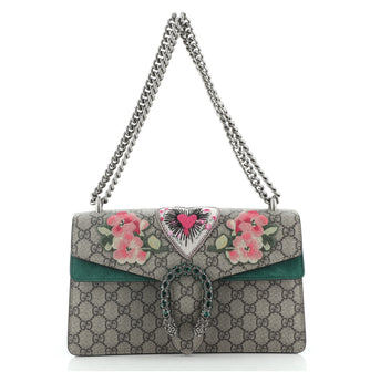 Gucci Dionysus Bag Embellished GG Coated Canvas Small