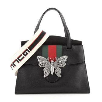 Gucci Totem Top Handle Bag Leather Medium