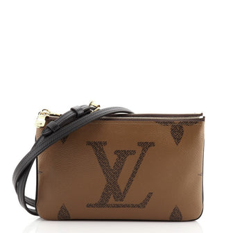 Double Zip Pochette Limited Edition Reverse Monogram Giant