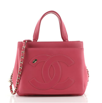 Chanel CC Mania Shopping Tote Lambskin Small