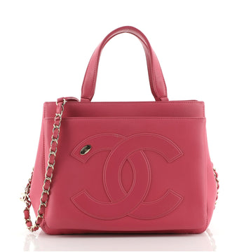 Chanel CC Mania Shopping Tote Lambskin Small