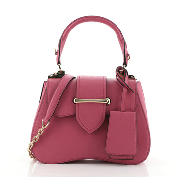 Prada Sidonie Top Handle Bag Saffiano Leather Small