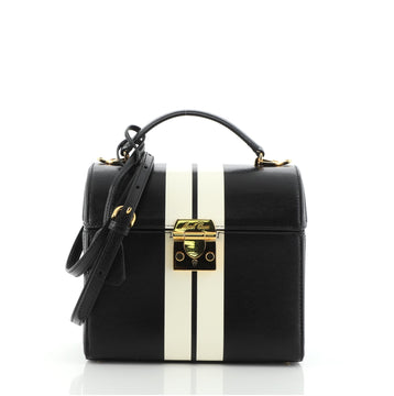 Mark Cross Sara Top Handle Bag Leather Medium