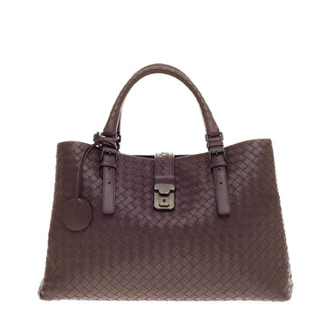 Bottega Veneta Roma Intrecciato Nappa Large