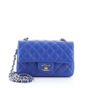 Chanel Classic Single Flap Bag Quilted Lambskin Mini