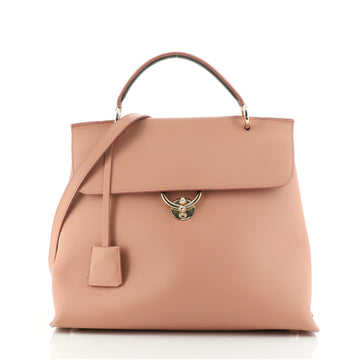 Salvatore Ferragamo Jet Set Handbag Leather Large
