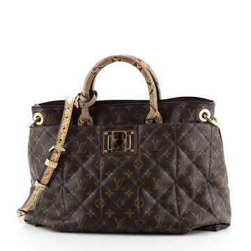 Louis Vuitton Exotique Handbag Monogram Etoile GM