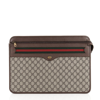 Gucci Neo Vintage Web Portfolio GG Coated Canvas